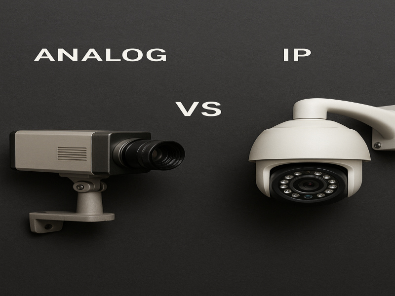 خرید دوربین مداربسته: دوربین آنالوگ یا تحت شبکه (IP)؟