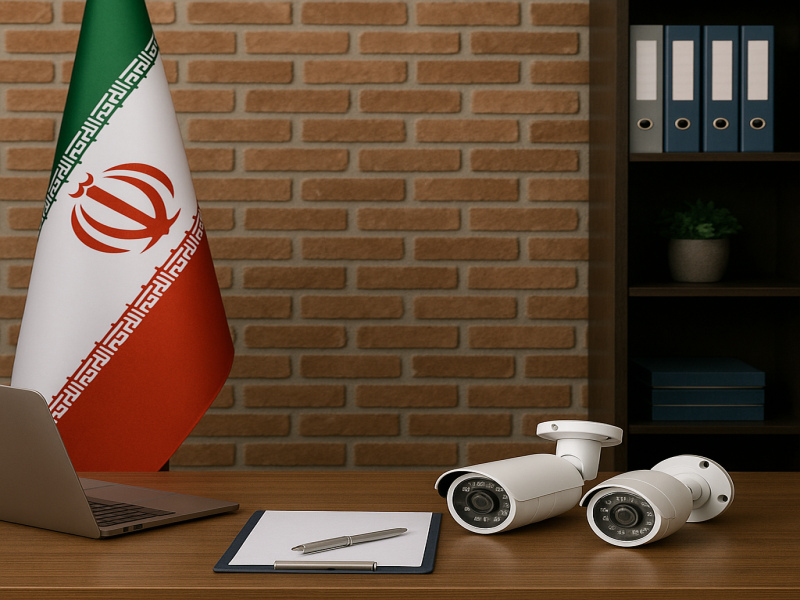 پخش دوربین مدار بسته در شهر بابل