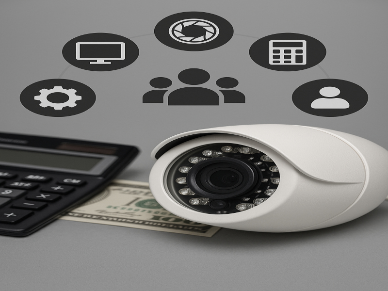 ۵ عامل اصلی که روی قیمت دوربین مداربسته تاثیر می‌گذارند