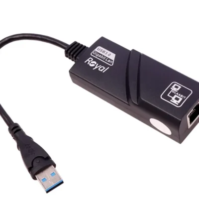 مبدل کابل شبکه LAN ETHERNET به USB3.0 رویال