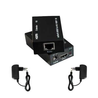 تبدیل اکستندر HDTV-60M 1080P کابل شبکه