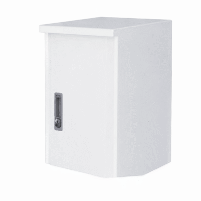 رک دیواری KDT مدل KR-7504DW-DRSP با استاندارد IP66 و طراحی دو جداره