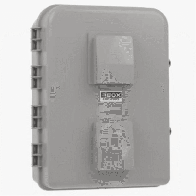 تابلو برق ای باکس مدل EBOX 40×50 - G طوسی مناسب نصب تجهیزات برق و شبکه